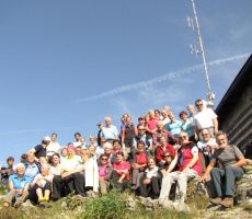 skupinska na vrhu Lubnika...