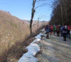 Čez Macelj do izvira Sotle - sobota, 21. februar 2015