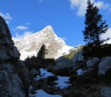 HUDI VRŠIČ 2344m, PS PT Nova Gorica