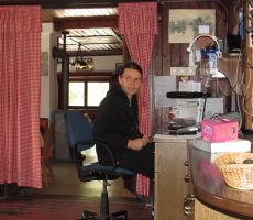 Mojca za računalnikom