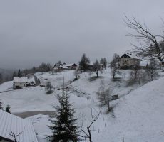 Zimska idila nad Ljubljano