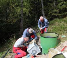 Zbiralnik vode za Tičarjev dom