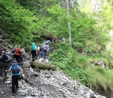 Ponekod je potrebna previdna hoja