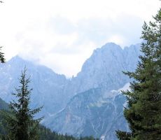 Pogled iz Jasne proti Razorju in Prisanku