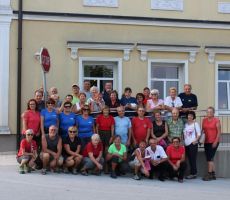 Pa še ena pred gostilno Kocjan-kako dobro smo jedli!!!!!!