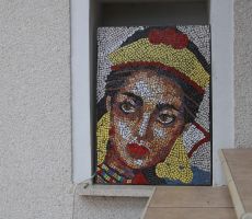 Tudi mozaik je njegovo delo