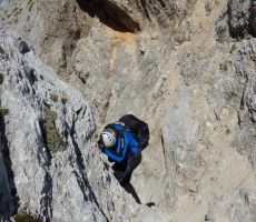 Ponekod je bilo treba plezati