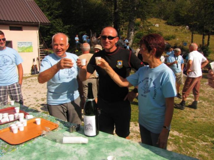 50 LET PS PT NOVA GORICA, PLANINA RAZOR, 25.08.2012