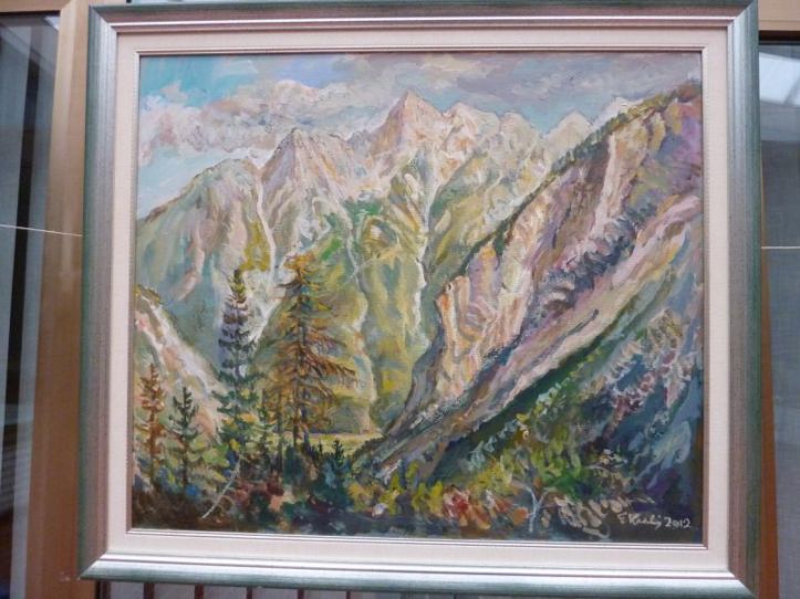 Otvoritev slikarske razstave Vršič 2012 - četrtek, 6. december 2012 