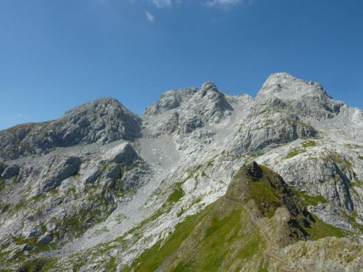 MONTE COGLIANS/HOHE WARTE, 2780 m (Karnijske Alpe, Italija) Ferata »Weg der 26er« - 18. avgust 2013